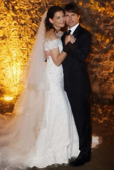 The Wedding Picture of Katie Holmes and Tom Cruise