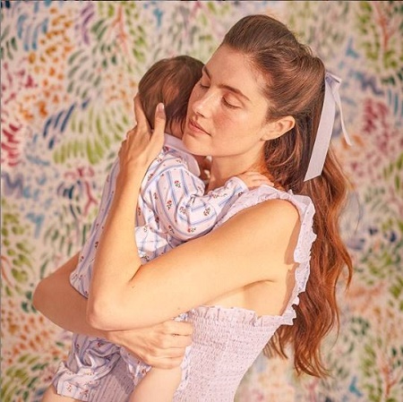 Anna Speckhart With Her Daughter, June