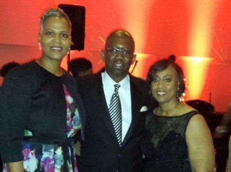 Pierre Thomas is married to Alison Thomas since 1998.