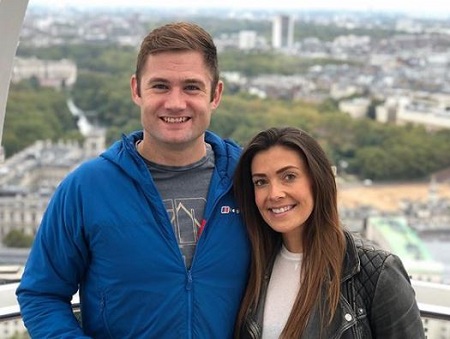 The actress Kym Marsh is dating her boyfriend Scott Ratcliff