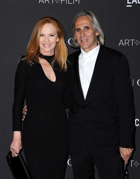 Marg Helenberger with her long time partner since 2010, Alan Finkelstein.