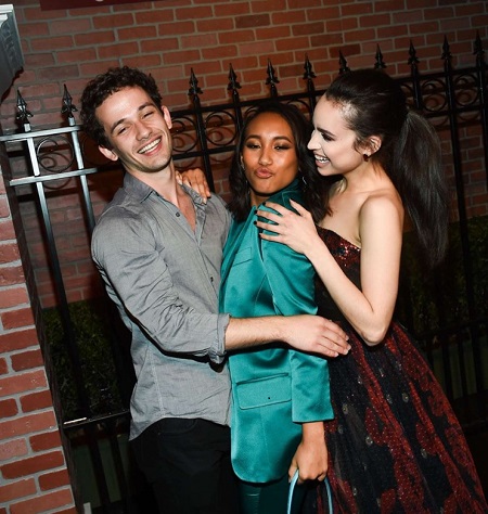 Eli Brown With His Pretty Little Liars The Perfectionists' Co-Stars