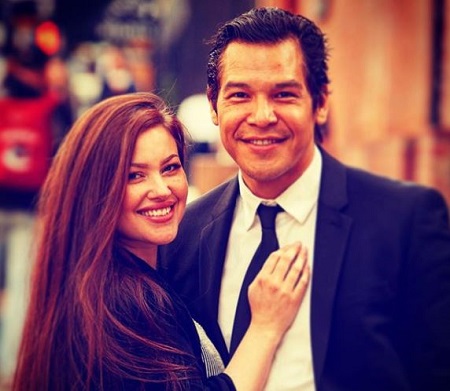 The actor Nathaniel Arcand married his wife Joelene Arcand back on December 6, 2016.