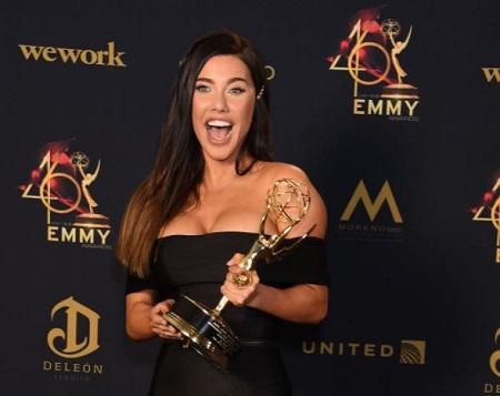 Jacqueline MacInnes Wood received the 2019 Daytime Emmy Award for Outstanding Lead Actress in the drama series The Bold and the Beautiful.