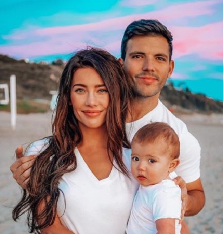  Elan Ruspoli with his wife Jacqueline and son Rise Harlen Ruspoli. They are expecting their second kid.