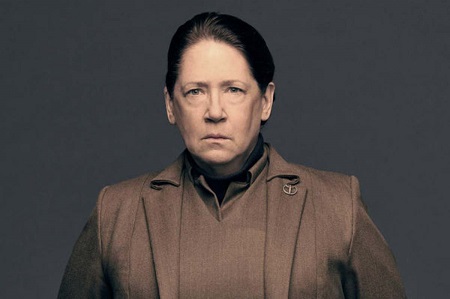 Ann Dowd as portrays Aunt Lydia on The Handmaid's Tale