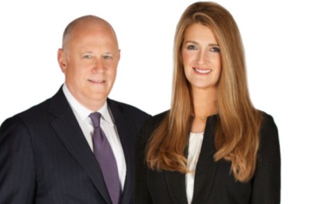 Kelly Loeffler and her husband, Jeffrey Sprecher.