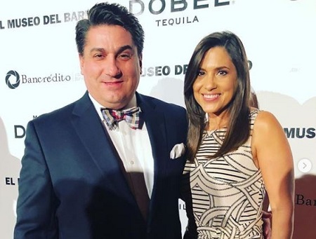  The WNBC reporter Lynda Baquero with her husband Richard Baquero.