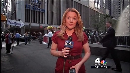 Ida Siegal At NBC4 New York 