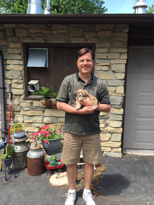 Mark Schanowski is living a happy married life with his wife and two children.