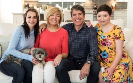 MIke is married to his wife, Kim Adamle.