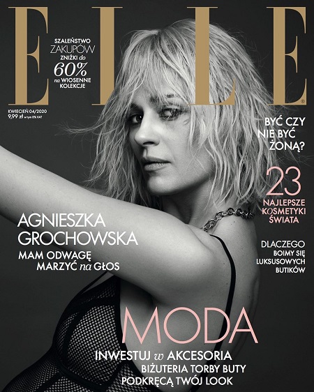 Agnieszka Grochowska's Photoshoot For ELLE Poland
