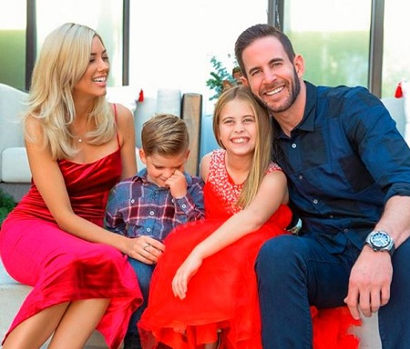 Brayden El Moussa With His Sister, Taylor, Dad, Tarek With His New Girlfriend, Heather