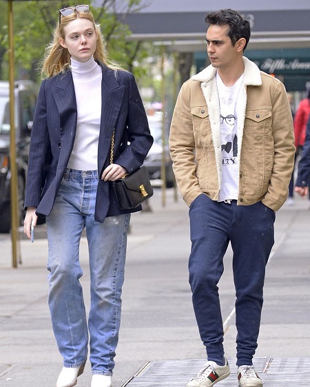 Elle Fanning With Her New Boyfriend, Max Minghella