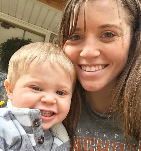 Joy-Anna Duggar Forsyth With Her Son, Austin Forsyth