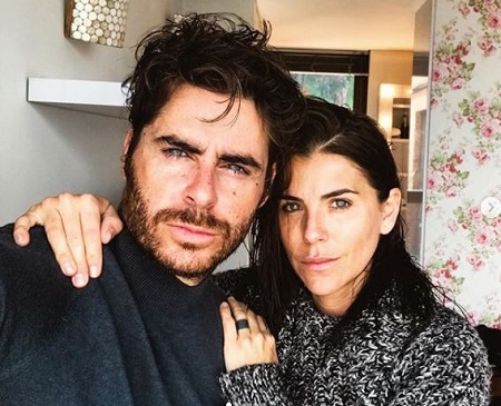 The entertainment personalities Maria Fernanda Yepes and Jose Maria Galeano are the cast members of the telenovela 'Jose Jose, el Principe de la Cancion.'