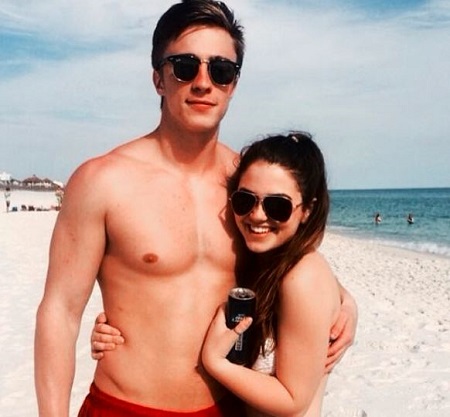 Drew Starkey Shared The Picture With His Girlfriend, Claire Van der Linden Back in 2014 on His IG Wall