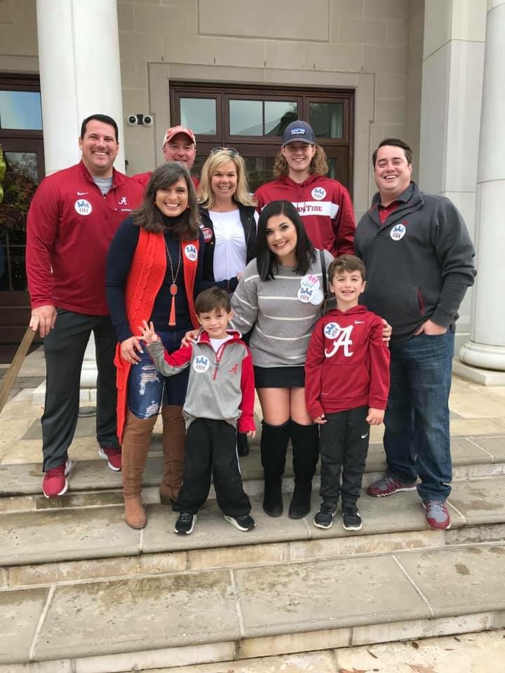 Davis is enjoying her happy life with her husband, three children, and other family members.