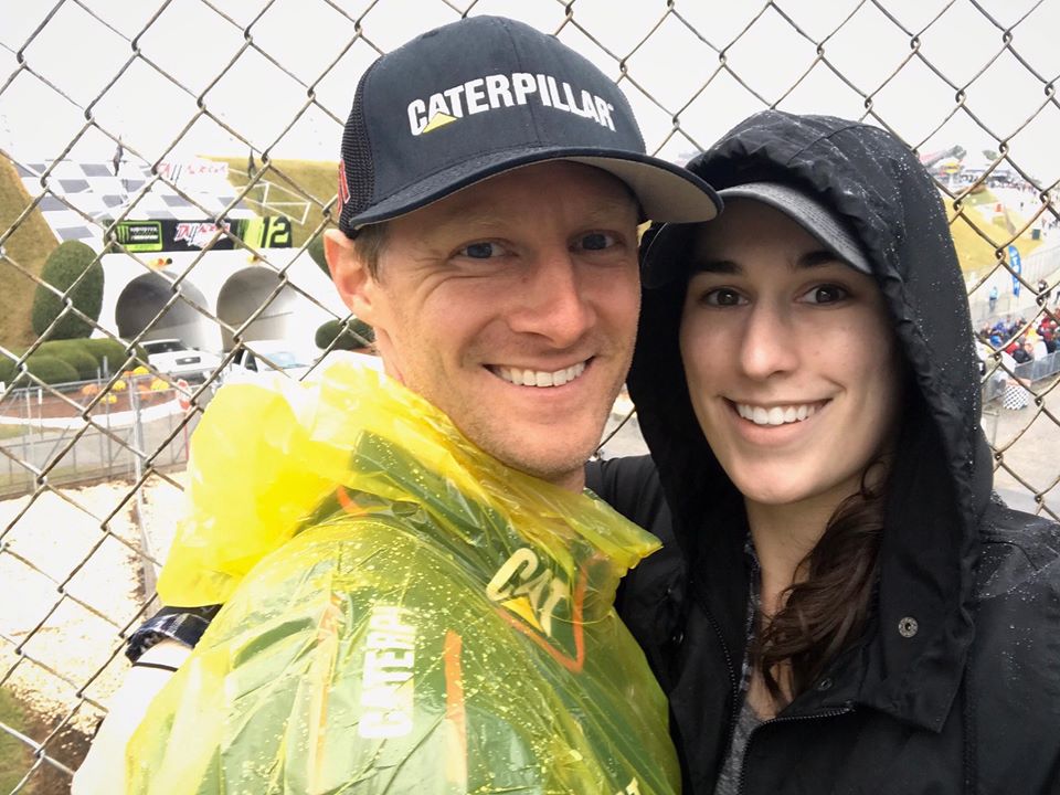 Amanda Curran with her long time partner, Kory.