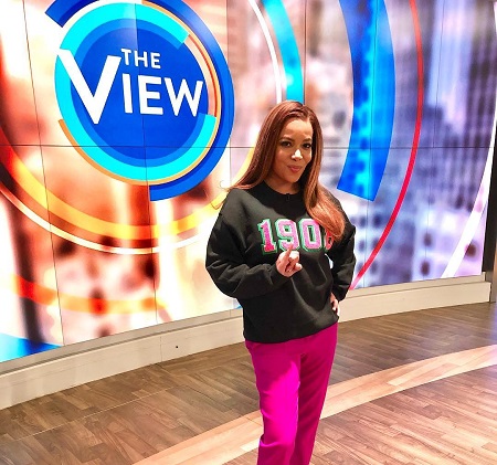 Sunny Hostin at The View