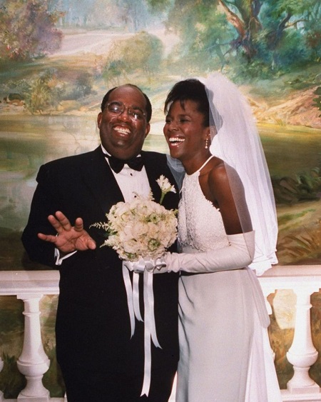  Deborah Roberts and Al Roker At their Wedding Day