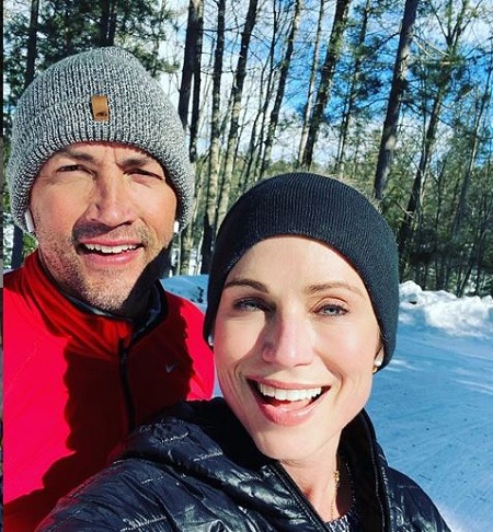  The journalist Amy Robach and an actor Andrew Shue married on February 6, 2010.