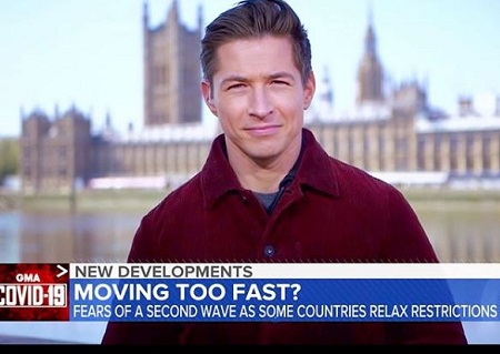 James Longman At GOOD MORNING AMERICA