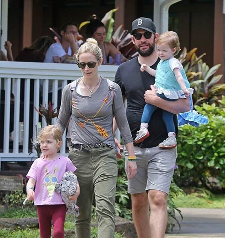 Emily Blunt and John Krasinski Have Two Daughters Together