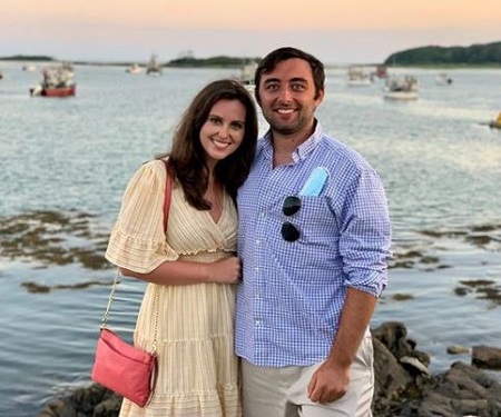 The news reporter Emma Rechenberg is dating her boyfriend Nick Fitzgerald.