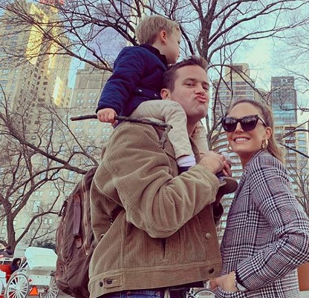 Ford Hammer at Central Park With His Parents
