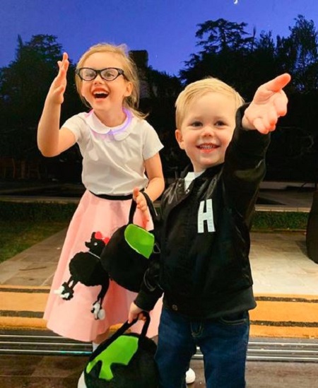 Ford Hammer With His Sister, Harper Hammer