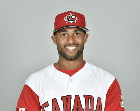 The TV personality Astrid Bavaresco dated a Canadian baseball outfielder Michael Crouse.