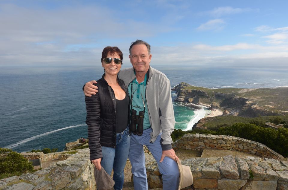 DiAnna Belmonte with her husband, Cliff Drysdale.