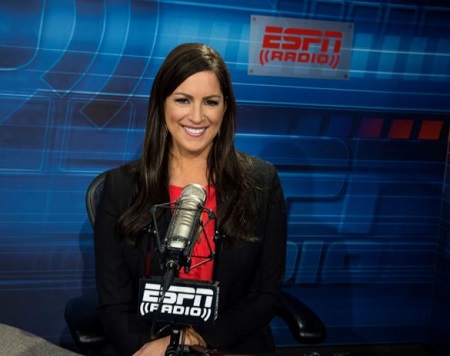 The sports journalist currently serves for ESPN radio and TV network.