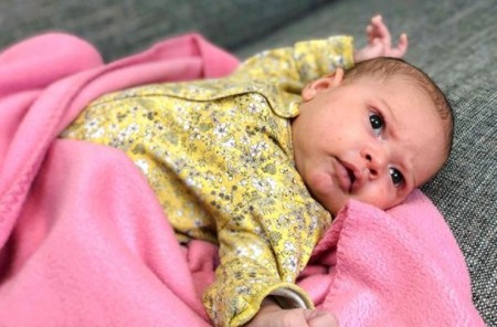 Charlene's second child, Florence.