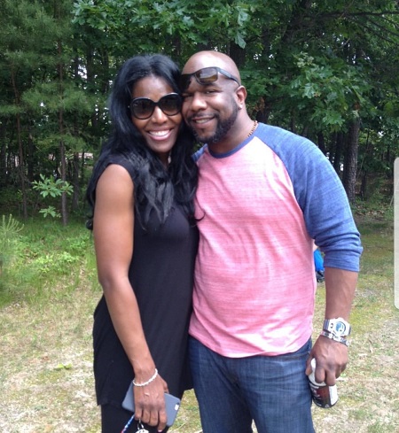 Wanya Morris With Her Husband, Wanya Morris