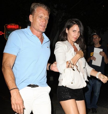 Dolph Lundgren and Her Former Partner, Jenny Sanderson