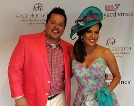 Morning Express with Robin Meade host Robin with her husband Tim Yeager.