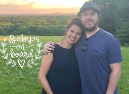 Erika and her fiance are soon going to be parents.