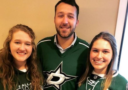 Karen has two daughters and a son.