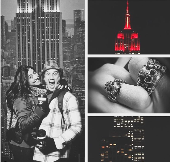 Krystle Amina got engaged with her boyfriend, Wil Willis with a diamond ring on February 14, 2017.