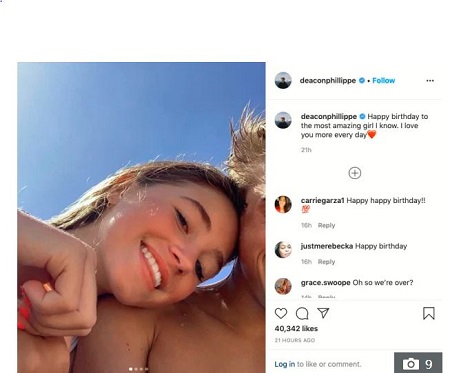 Deacon Reese Phillippe Introduced His Girlfriend Marine DeGryse in Juky 2020