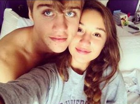 Savannah Montano and Jared Yarnall.