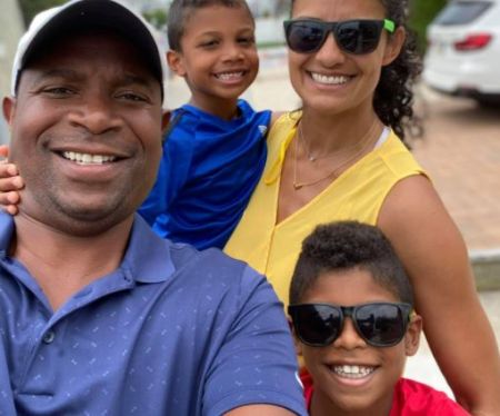 Ducis Rodgers share two sons with his wife, Diana Perez.