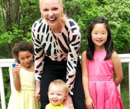 Katherine and her husband has three children.