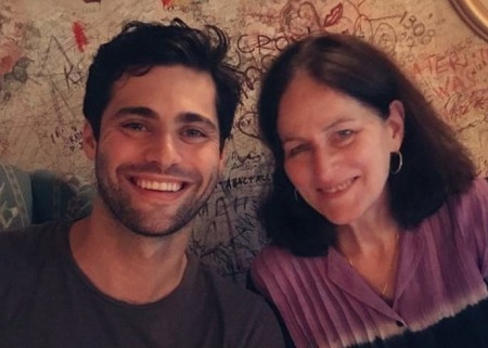  Christina Daddario with her beloved celebrity son Matthew Daddario.