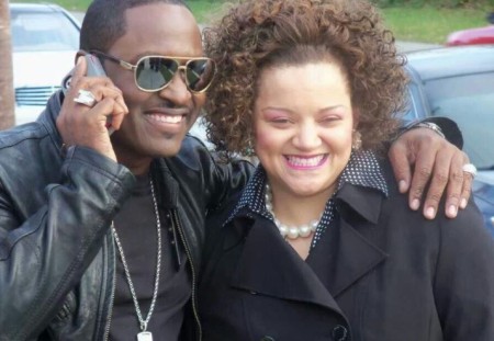 Stacy Lattisaw was in a relationship with her high school friend, Johnny Gill.