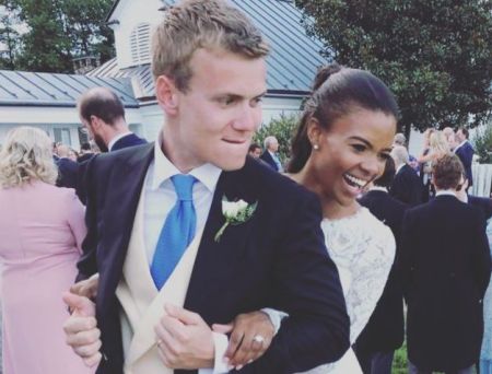 Candace Owens married an Englishman, George Farmer.