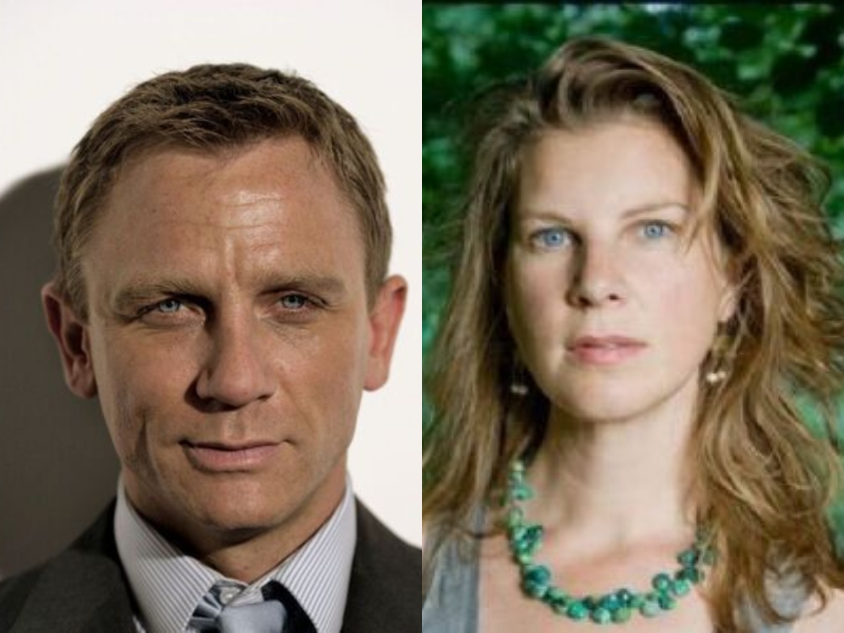 Fiona Loudon with her ex-husband, Daniel Craig. 