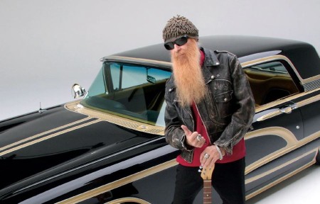 Bill Gibbons has several stunning cars.